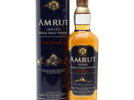 Amrut Indian Single Malt Whisky Cask Strength NV - 750ML Online Hot Sale