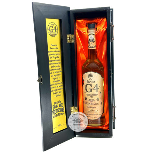 G4 Reposado de Madera Dia de Muertos Edition Tequila -750Ml Online Hot Sale