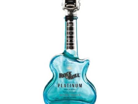 Rock N Roll Platinum Triple Distilled Silver Tequila  750ML Online Hot Sale