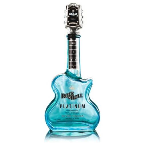 Rock N Roll Platinum Triple Distilled Silver Tequila  750ML Online Hot Sale