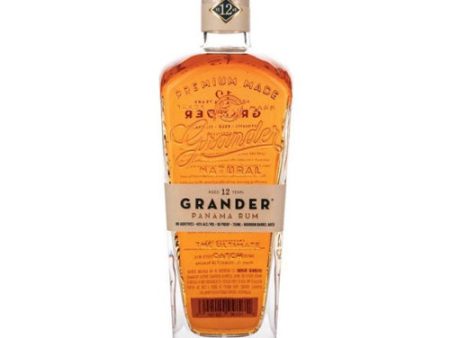 Grander Panama Rum 12 Yr NV - 750ML For Sale