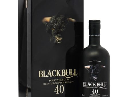 Black Bull 40 Year Blended Scotch Whisky (A) NV - 750ML Discount