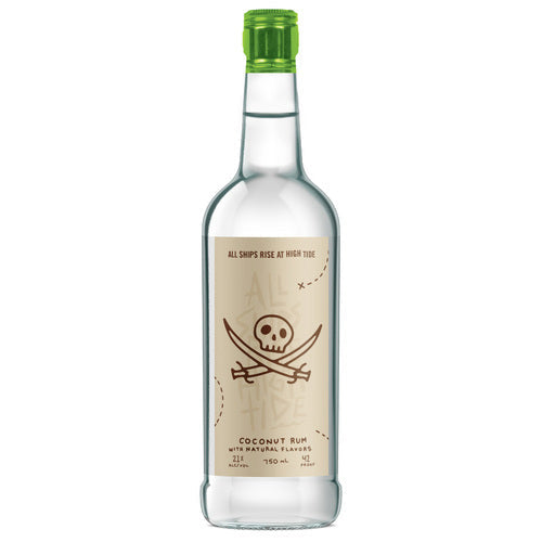 All Ships Coconut Rum -750mL For Cheap