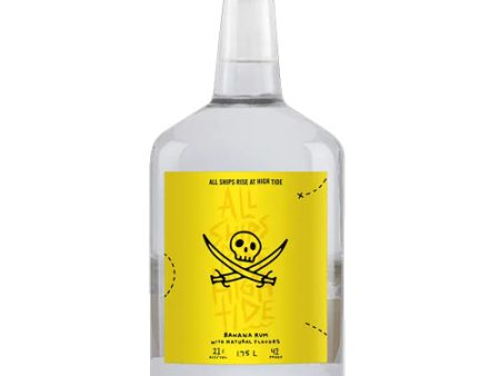 All Ships Banana Rum -1.75L For Sale