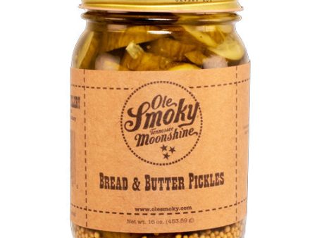 Tennessee Shine Bread N Butter Moonshine Pickles -750ml Hot on Sale