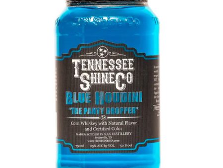 Tennessee Shine Blue Houdini Moonshine -750ml Cheap