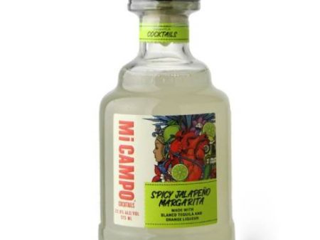 Mi Campo Spicy Jalapeno Margarita -  375ML Online Hot Sale